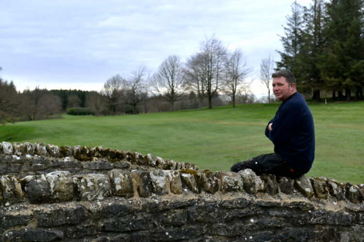 GROUND WORK: Barnard Castle Golf Club’s greens convenor Adam Dobson is on the hunt for a head greenkeeper who wants to make a name for themselves