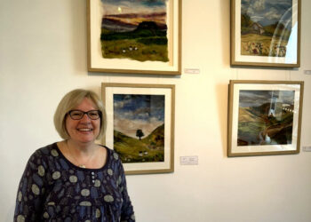 WOOL AND WEATHER: Felting supremo Claire Priestley’s vibrant exhibition depicts the four seasons in the North Pennines, in wool