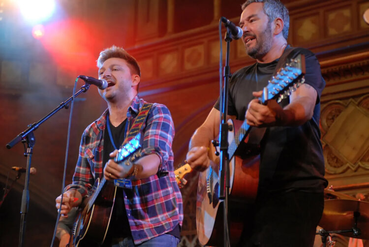 CELEBRATION: Peter and Anthony Donegan present an evening of stories and songs which pay homage to their dad, Lonnie