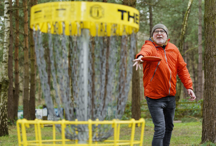 GET ACTIVE: No balls or clubs needed – frisbee -style discs are tossed at specially adapted basket ‘hole’s. A nine hole course has opened in Hamsterley Forest Pics: Forestry England