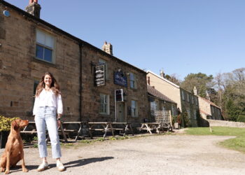 SAVE OUR PUB: Elisa Hargreaves chairwoman of the Whorlton Community Benefit Society committee which is attempting to save the village pub