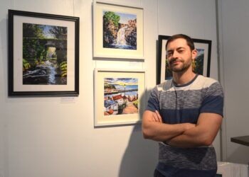 Take two: Teesdale and Beyond Part II is a display of watercolour and oil landscapes by Matt Scott at The Witham in Barnard Castle until May 17