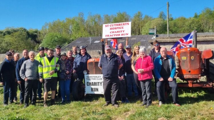 Tractor run raises over £3,500 in epic coast to coast challenge