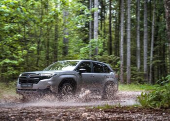 Subaru Forester takes all road conditions in its stride