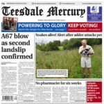 Another landslip on A67 – five years&hellip;