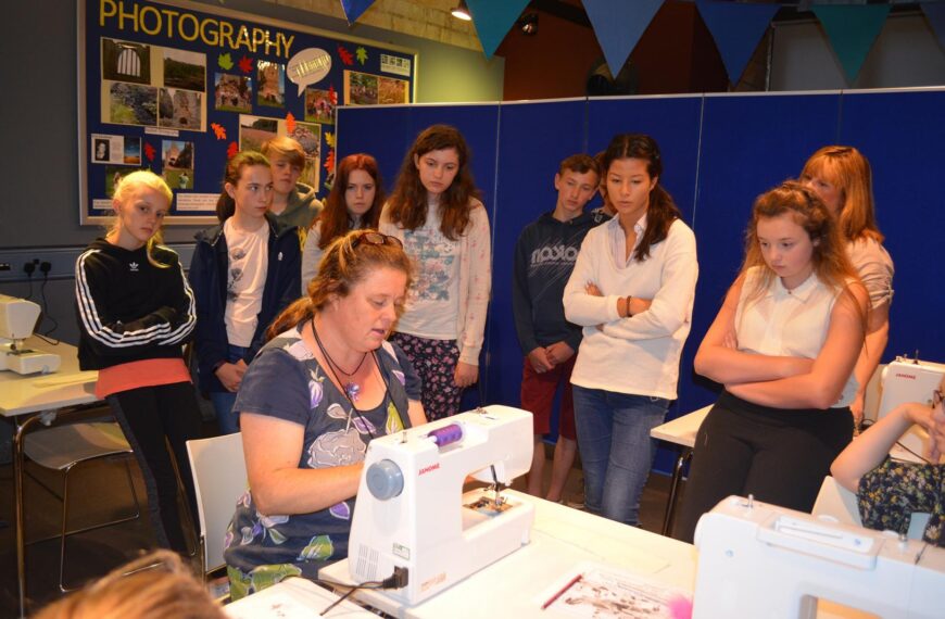 Teenagers fashion out new upcycling&hellip;