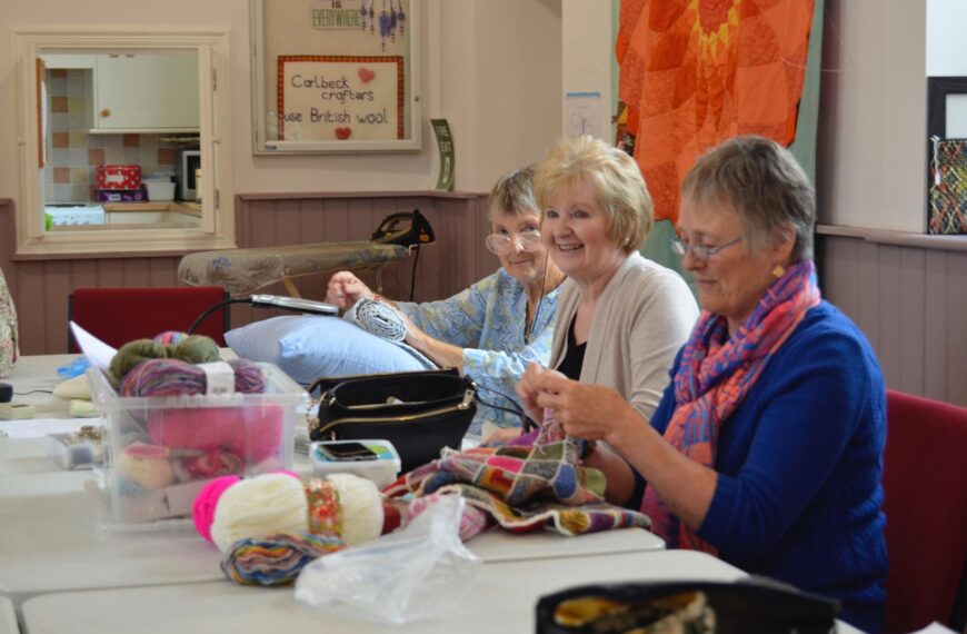 Craft club members get busy&hellip;