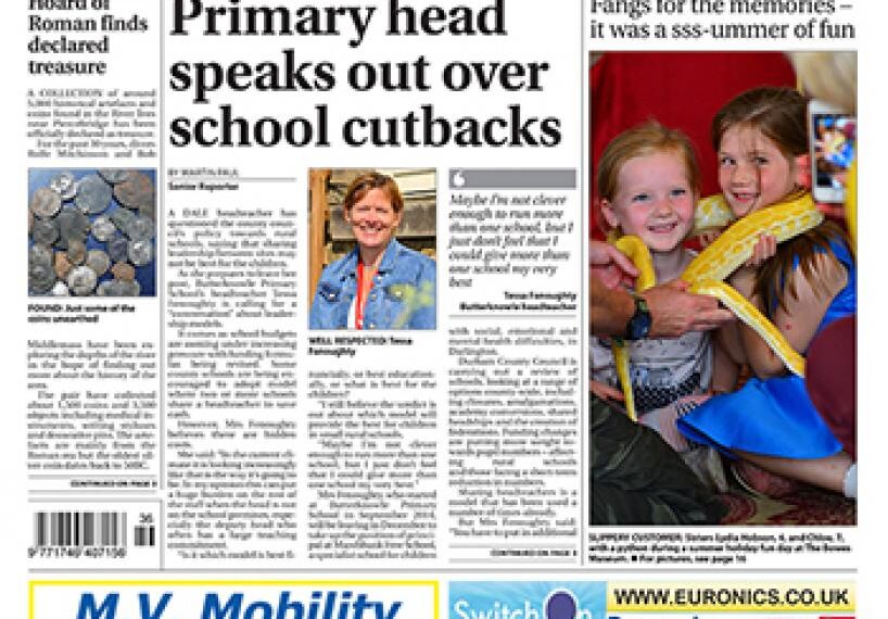 Headteacher’s fears over school budget&hellip;