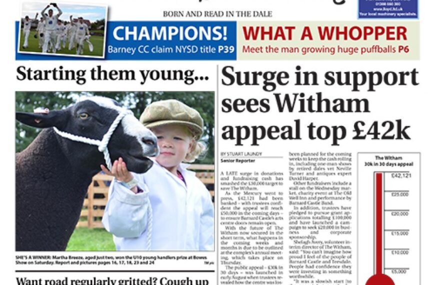 Witham appeal smashes its target…&hellip;