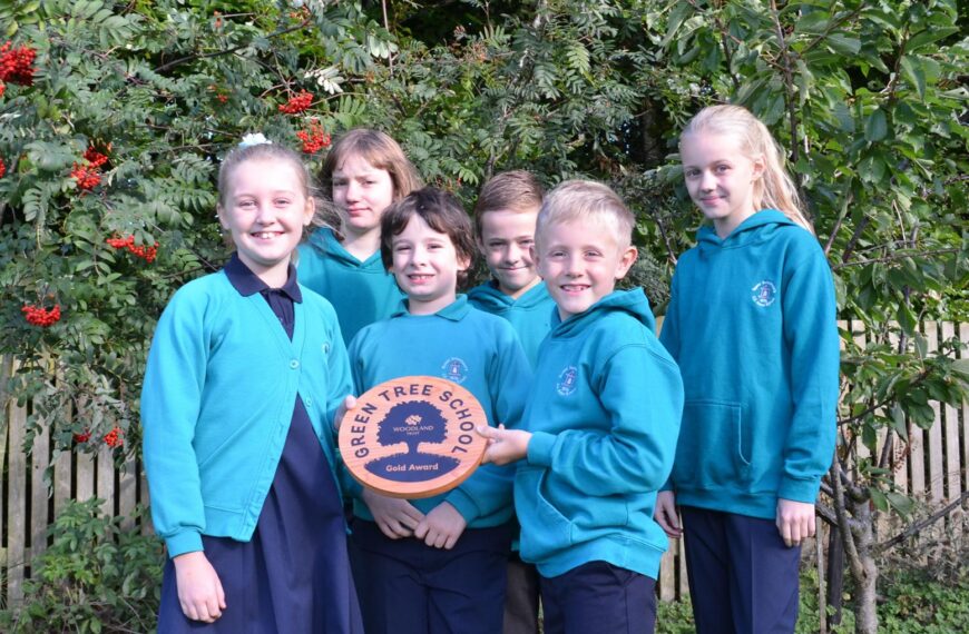 Pupils reach gold standard thanks&hellip;