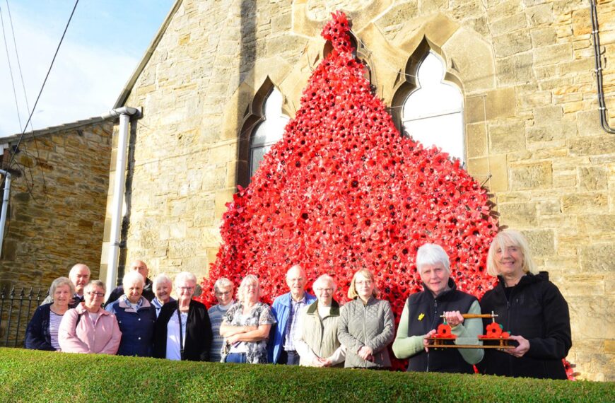 Bottle club’ produces moving display