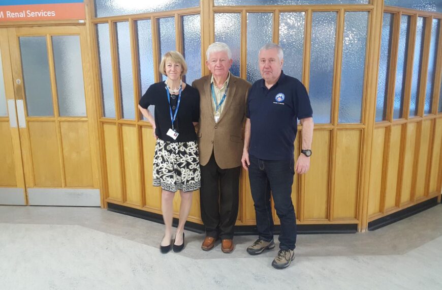 Stricken walker meets rescuers who&hellip;