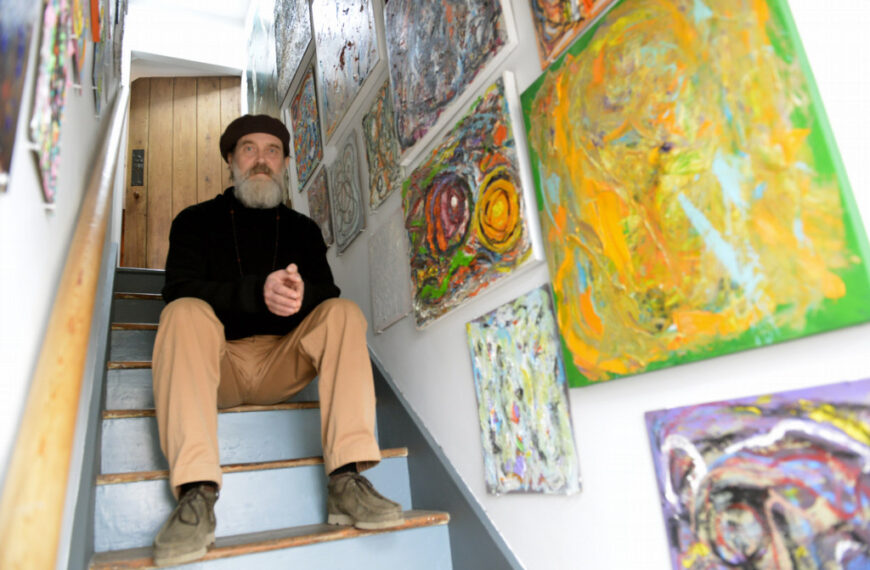 David’s art finding peace comes&hellip;