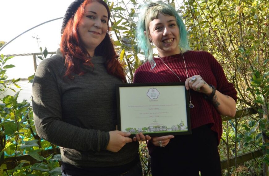 Another accolade for Veg out in Barney