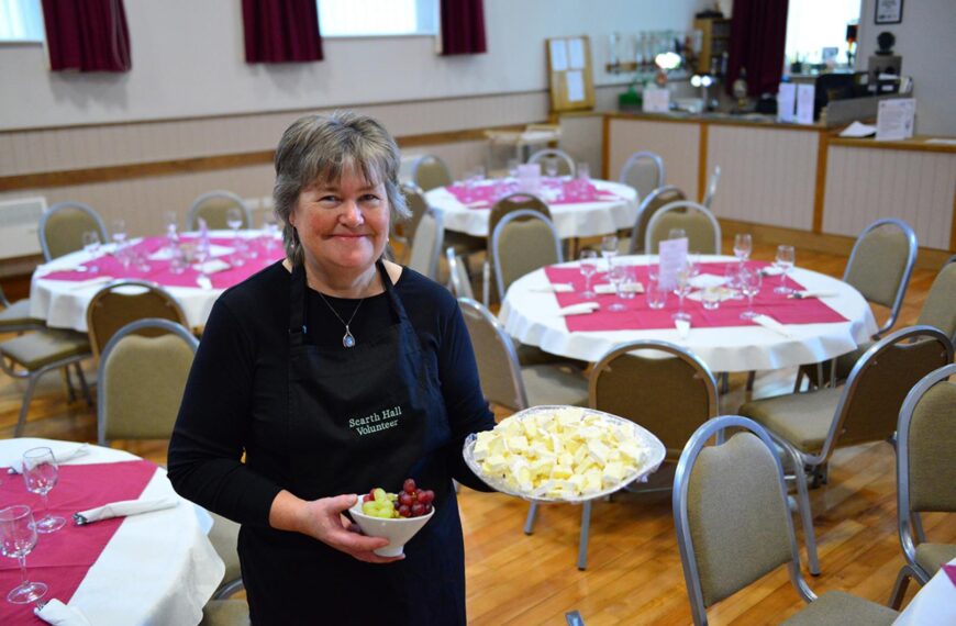 Wine and cheese night on the menu at Staindrop’s Scarth Hall