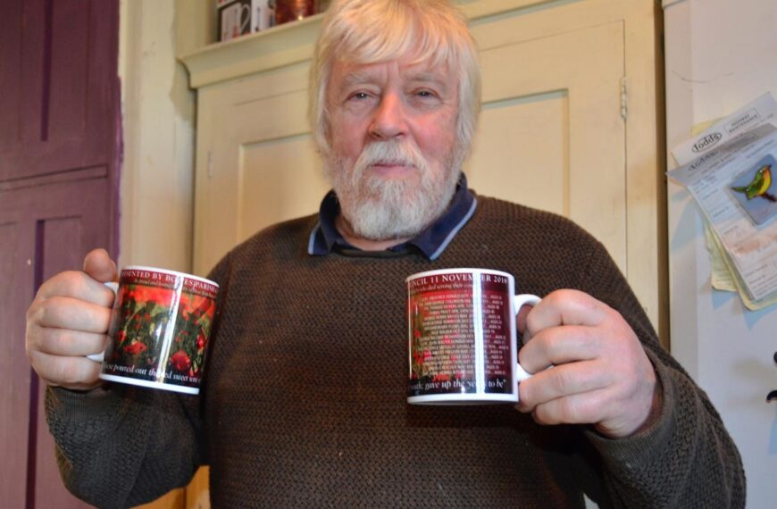 Special mug to honour villagers&hellip;