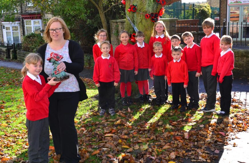 Cockfield pupils’ poppy tribute to&hellip;