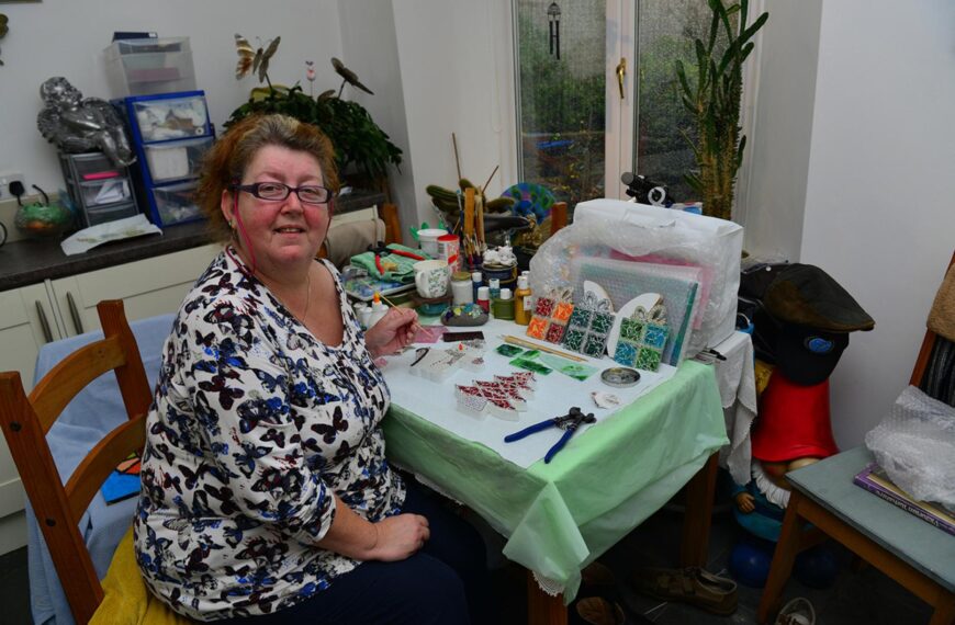 Meet mosaic maestro Cheryl at&hellip;