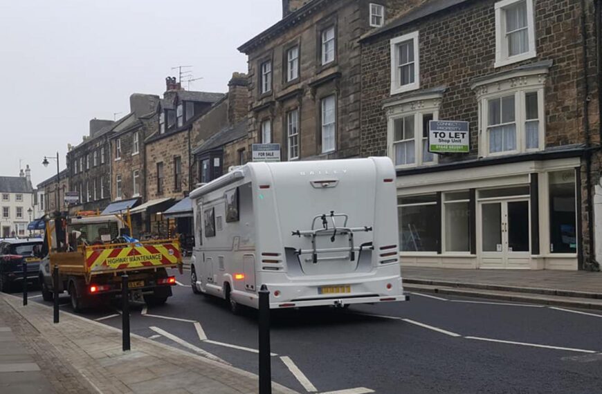 £90,000 scheme of roadworks in Barnard Castle – but illegal parking continues