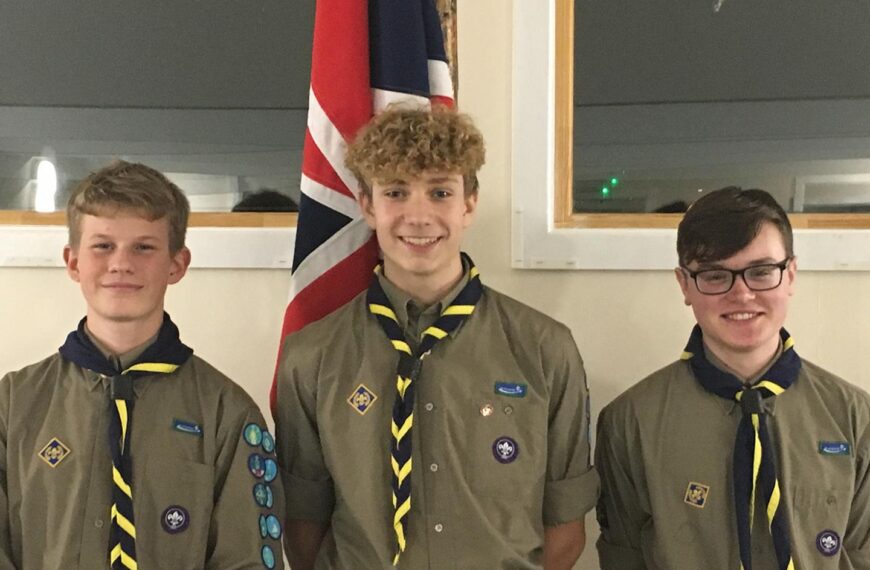 Staindrop Explorer Scouts complete bronze&hellip;