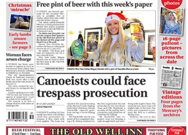 This week’s Teesdale Mercury