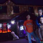 Etherley neighbours’ Christmas display turns heads