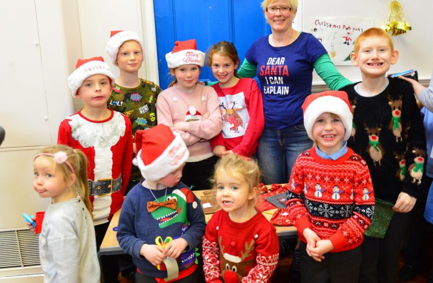 Butterknowle pupils support education for…