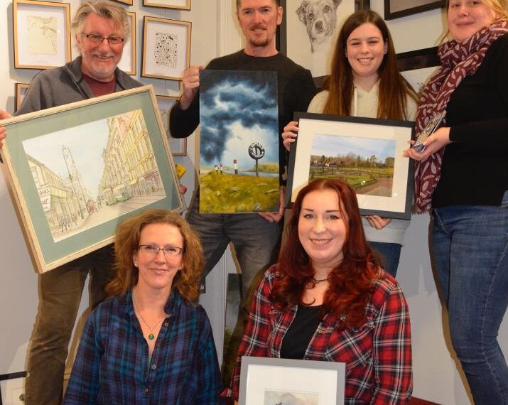 Working artists’ showcase their efforts