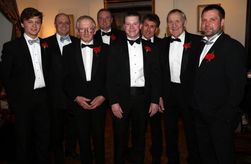 Farmers having a ball to…