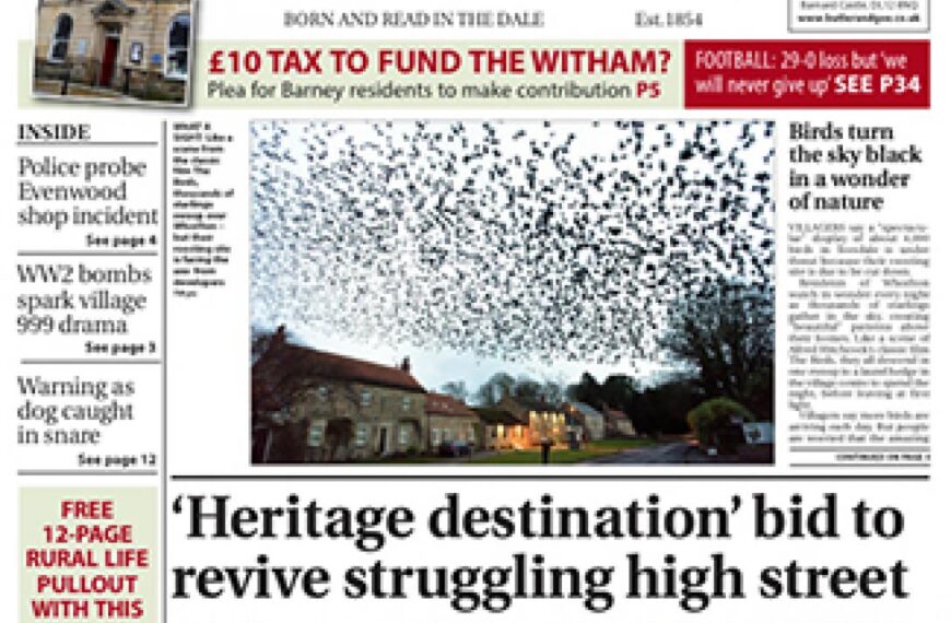 This week’s Teesdale Mercury