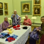 Knitting group squares up for services charities