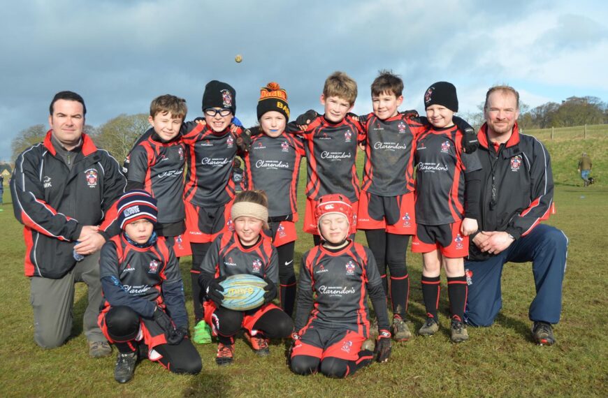 Young Barnard castle RUFC players&hellip;