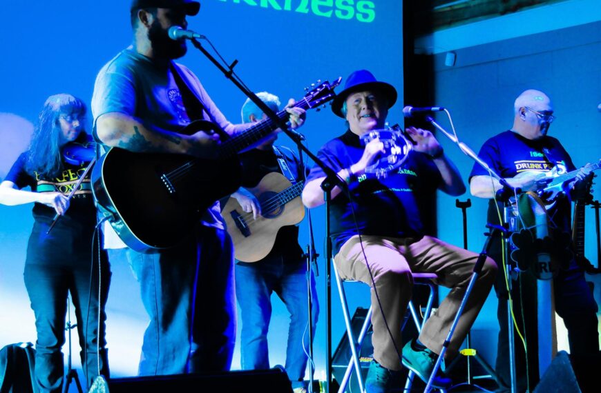 Full on’ Irish band lines&hellip;