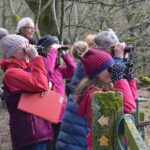 Wildlife watchers enjoy a flight of fancy