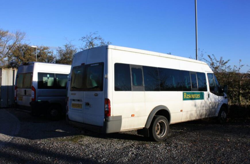 Joy as stolen minibus is…