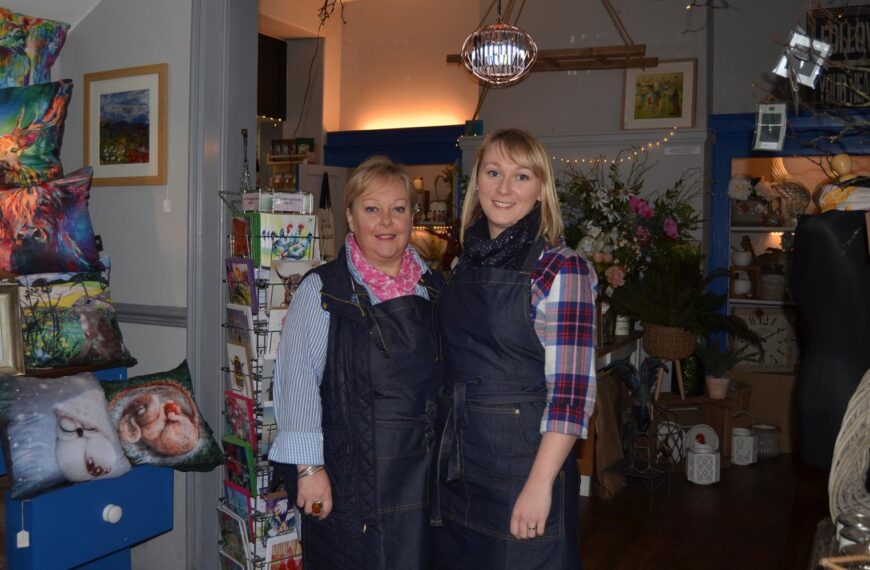 Mum and daughter plan delicatessen&hellip;