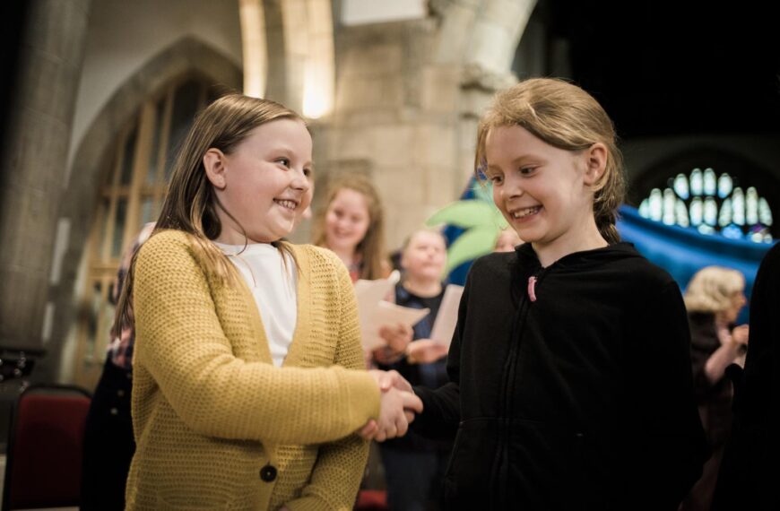 Primary pupils tell a biblical&hellip;