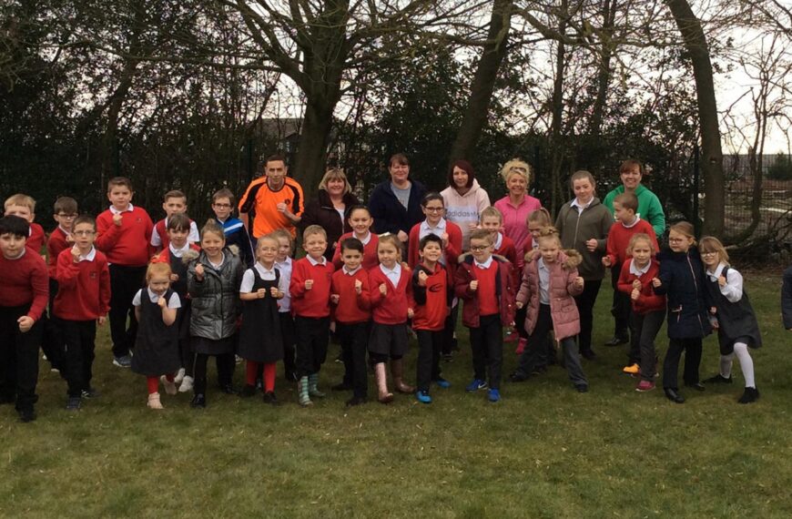 Evenwood primary pupils feel the&hellip;