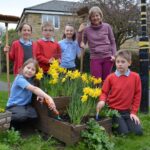 Little gardening gurus spruce up school