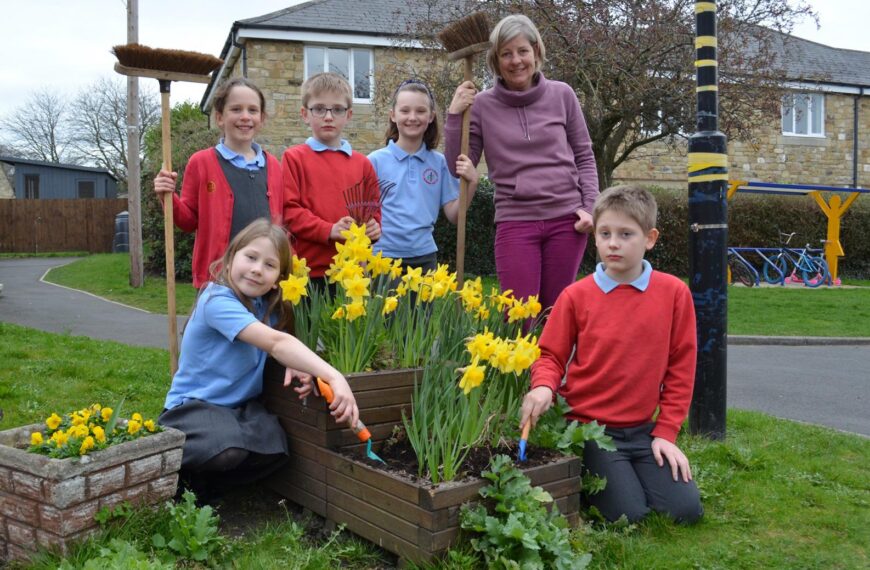 Little gardening gurus spruce up&hellip;