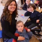 Children say a special thank you