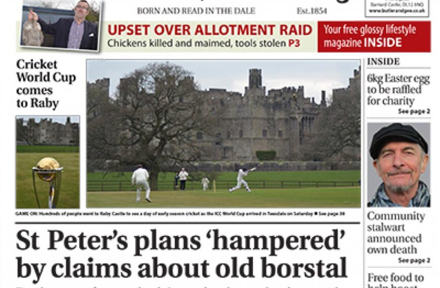 This week’s Teesdale Mercury