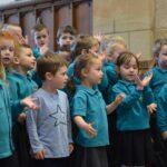 Children tell the story of Easter at…