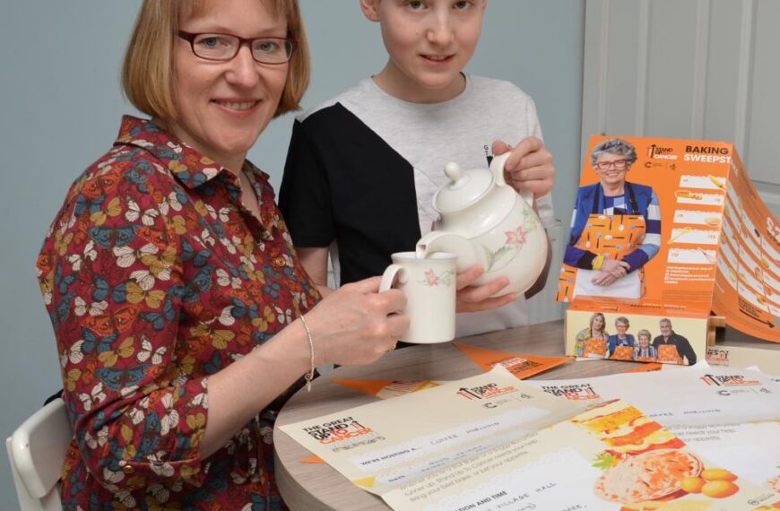 Ethan’s standing up to cancer&hellip;