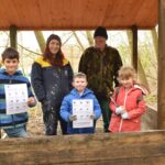 Nature hide created at Hub wildlife area