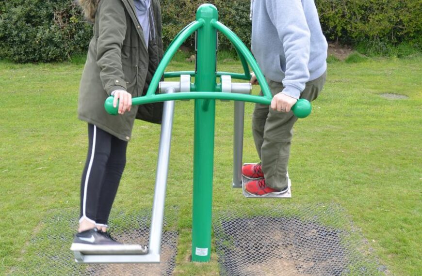 New outdoor gym equipment helps&hellip;