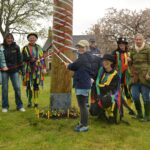 Maypole dancing goes down a treat