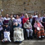 Charity cyclists stop off in Barney