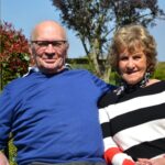 Diamond couple celebrate with family