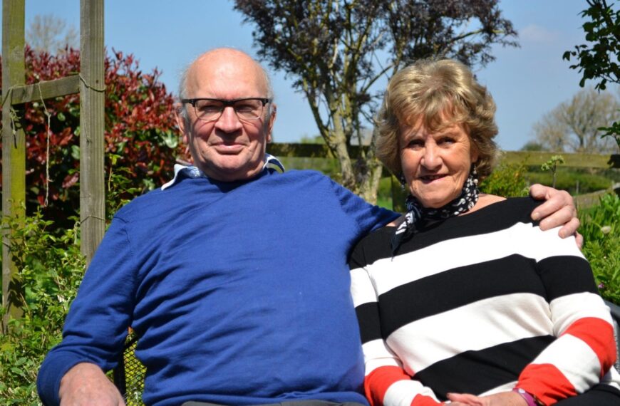 Diamond couple celebrate with family